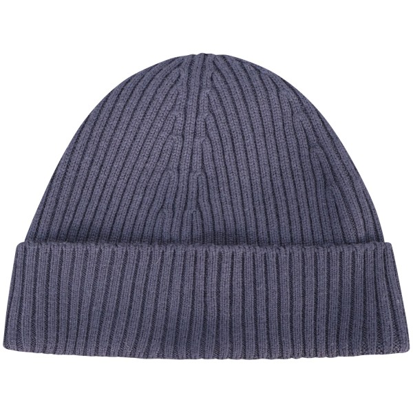 Cappello blu con mini logo per uomo