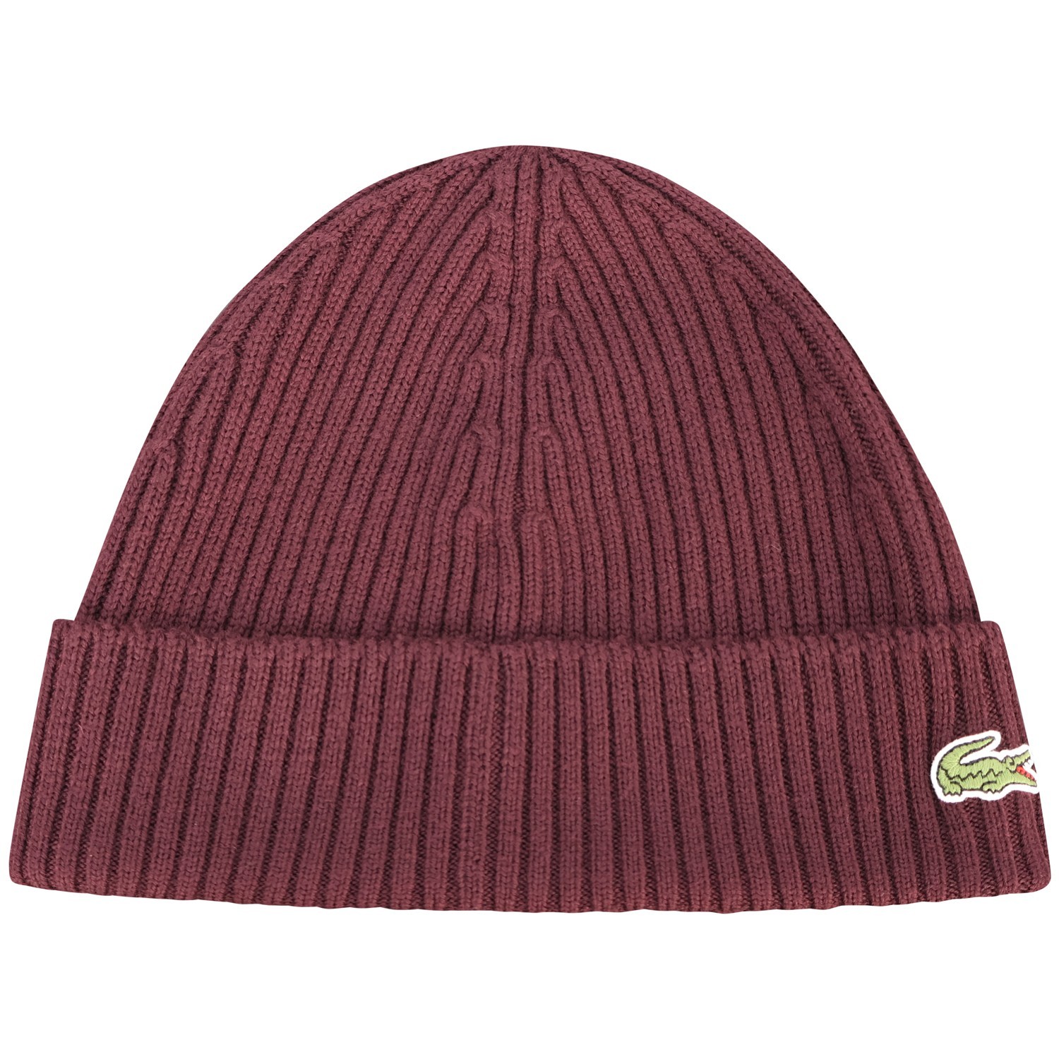Cappello bordeaux con mini logo per uomo