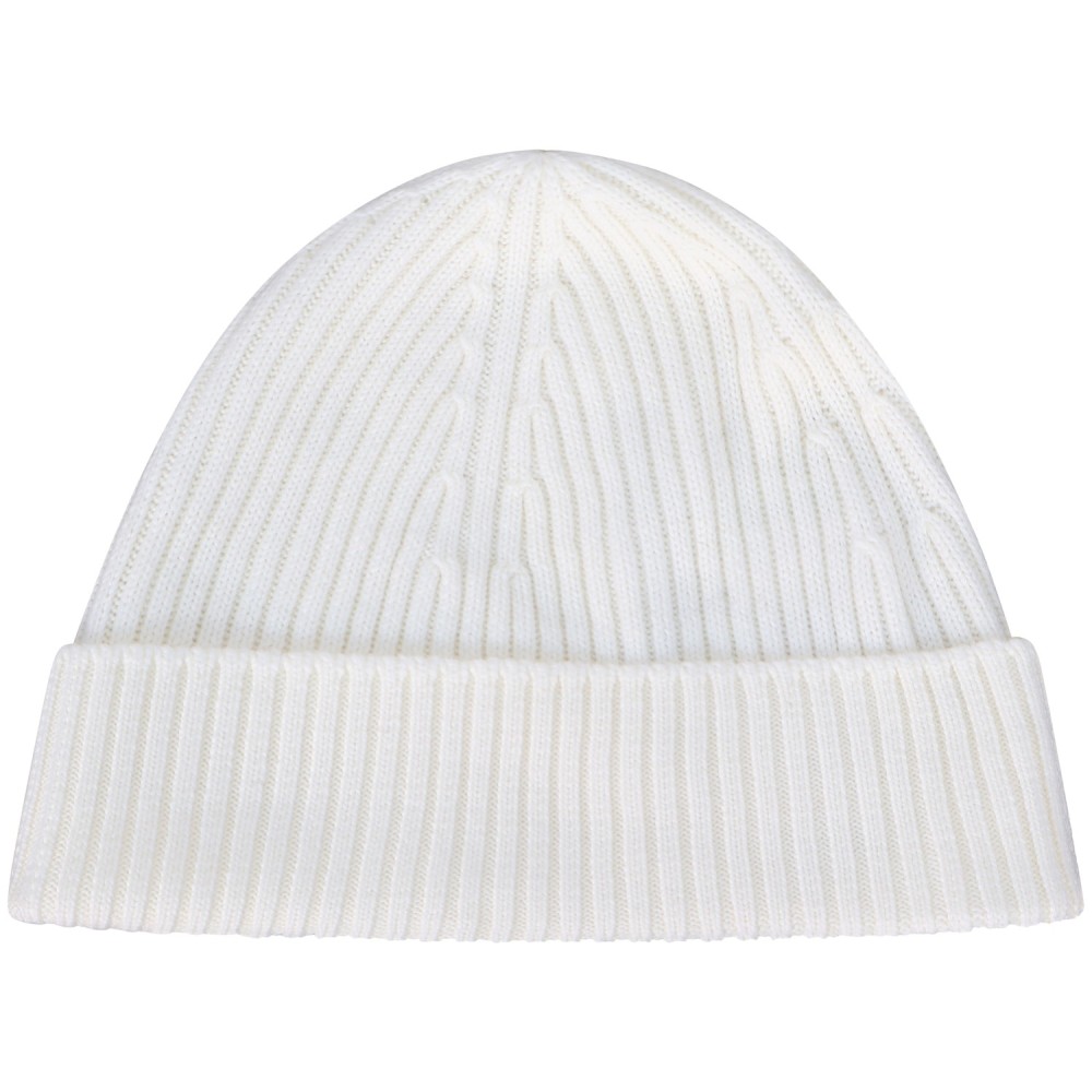 Cappello bianco con mini logo per uomo