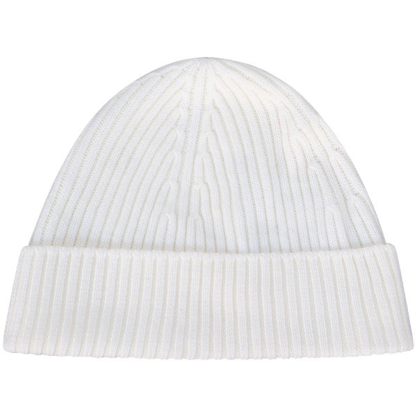 Cappello bianco con mini logo per uomo
