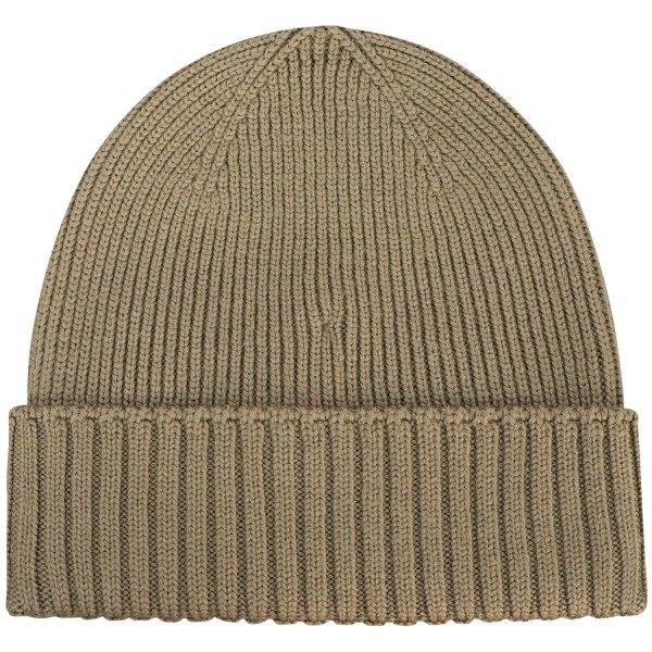 Cappello verde con mini logo per uomo