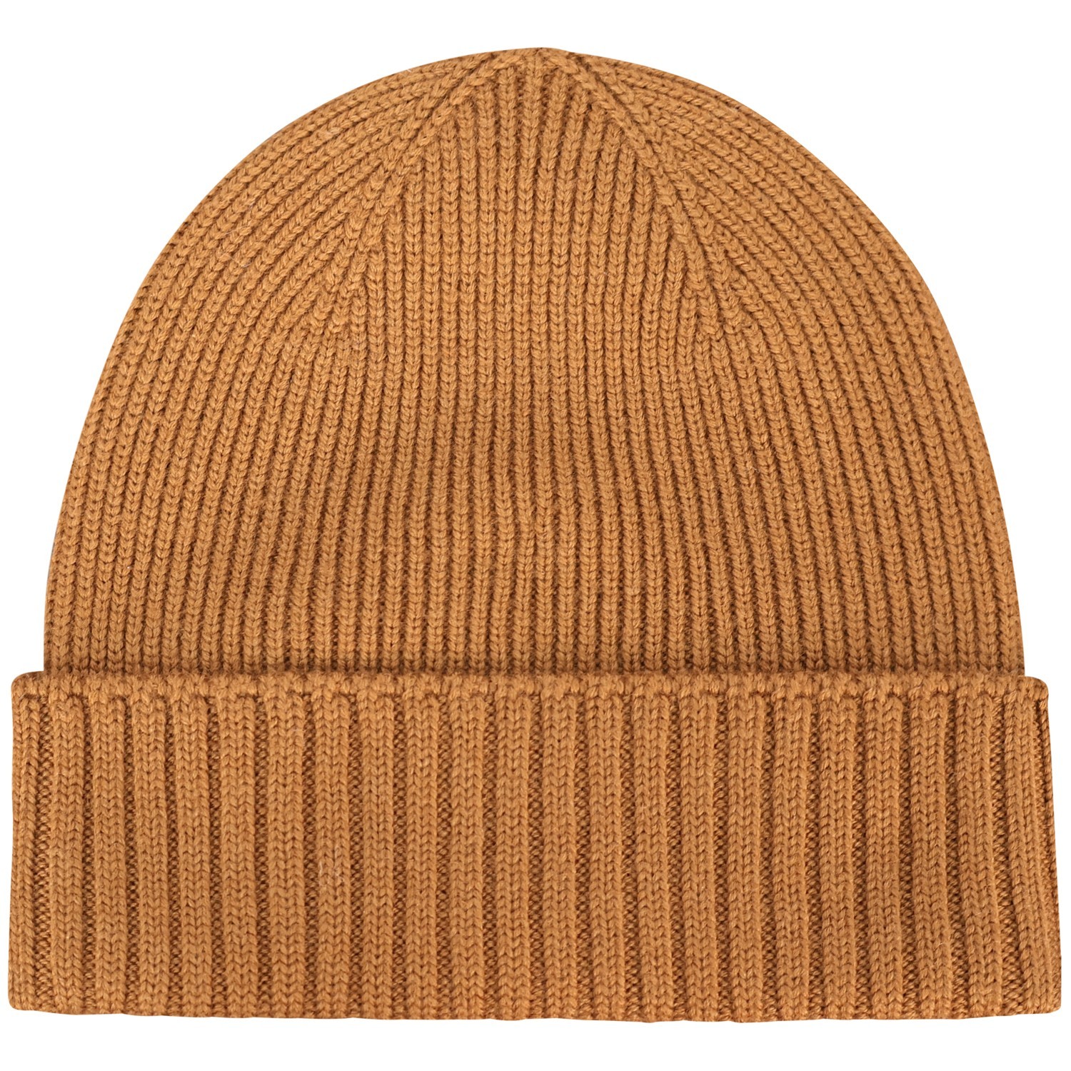 Cappello marrone con mini logo per uomo