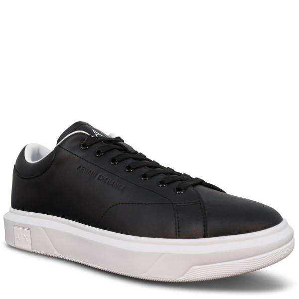 Sneakers nere con mini logo per uomo