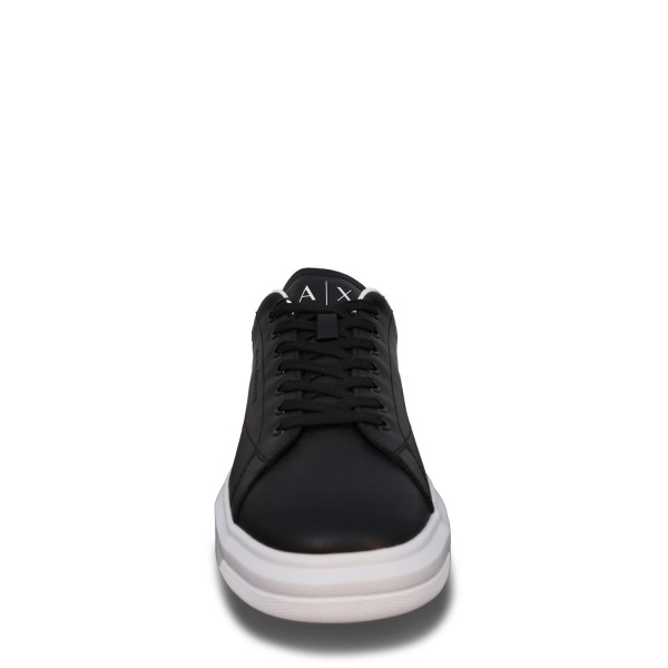 Sneakers nere con mini logo per uomo