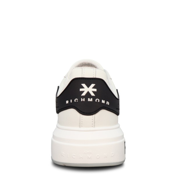 Sneakers bianca con logo per uomo