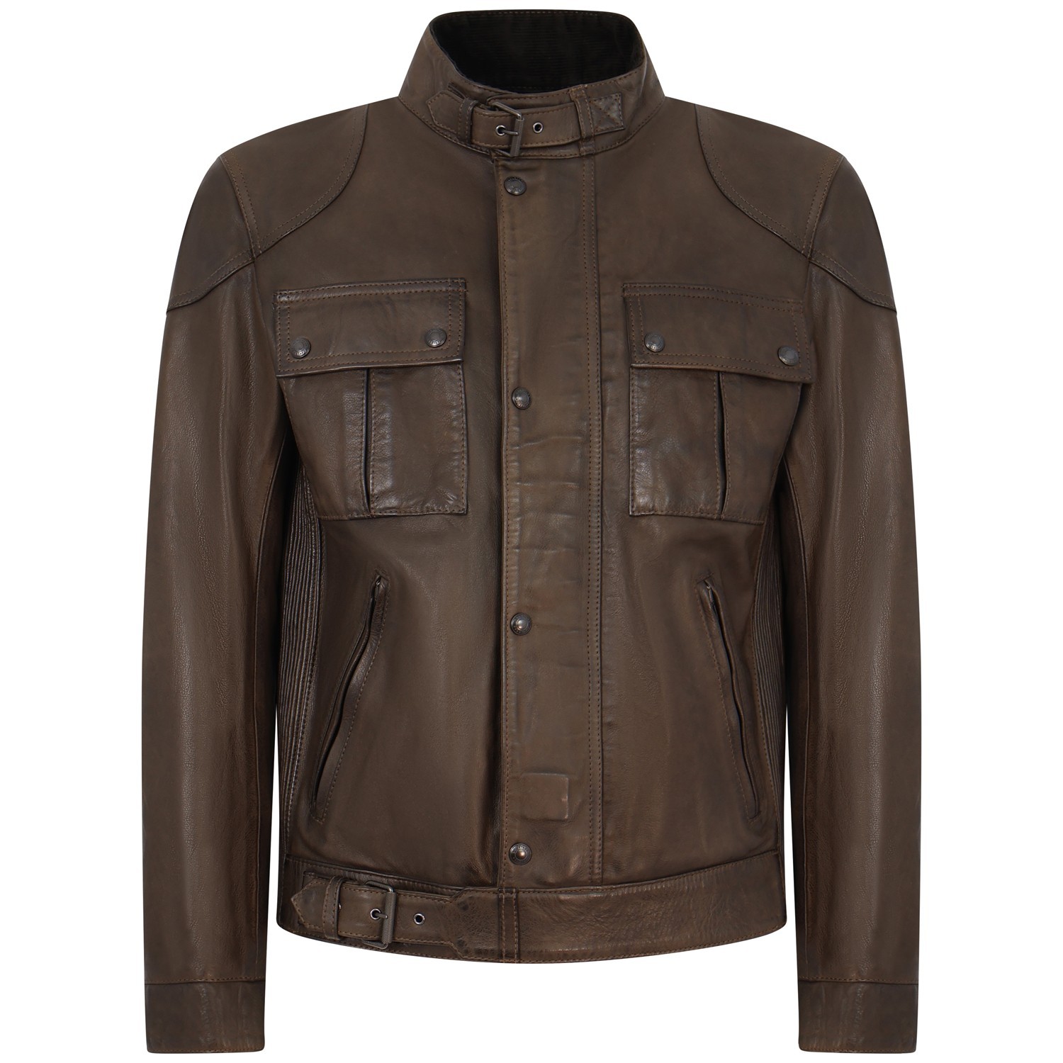 Giubbotto marrone 'Gangster Jacket' per uomo