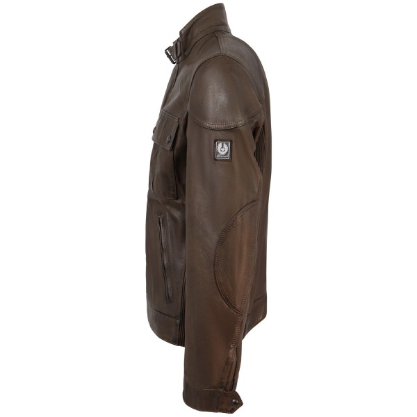 Giubbotto marrone 'Gangster Jacket' per uomo