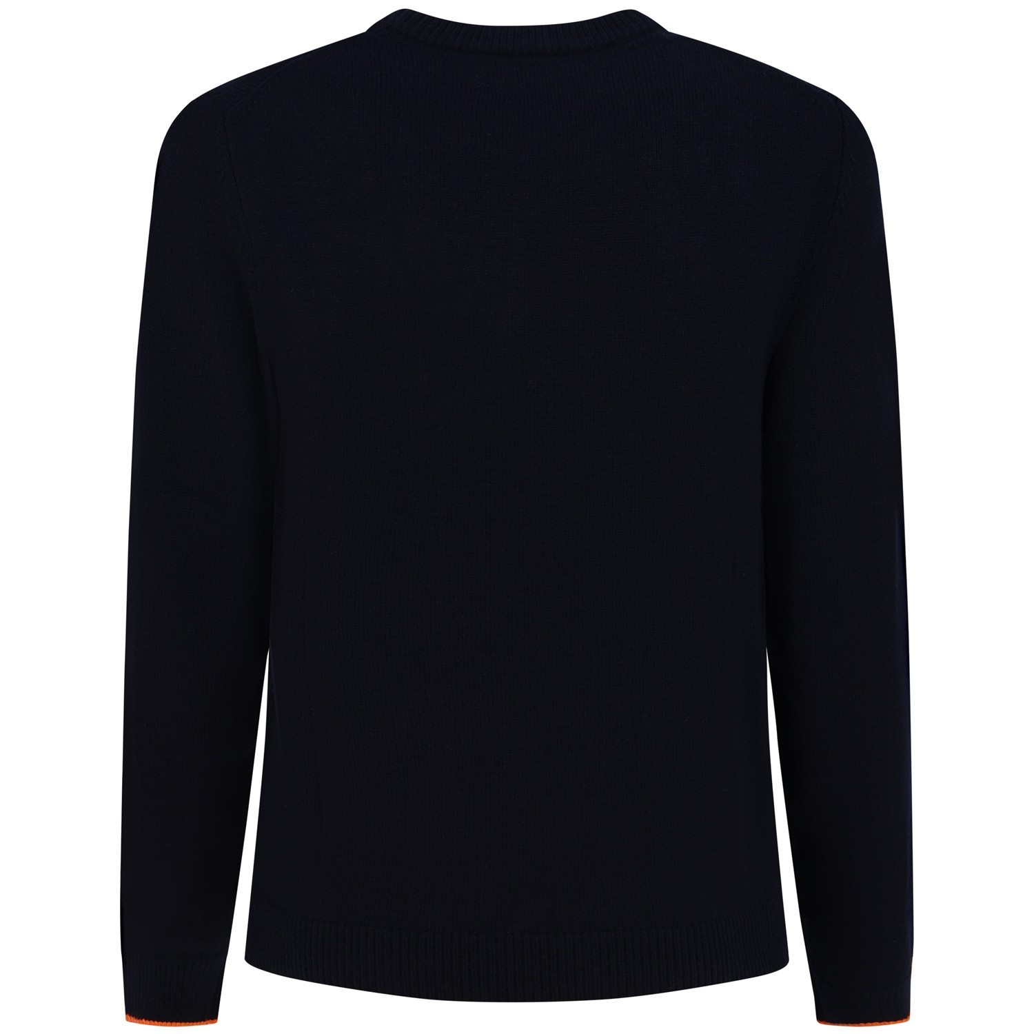 Maglione blu con mini logo per uomo 2