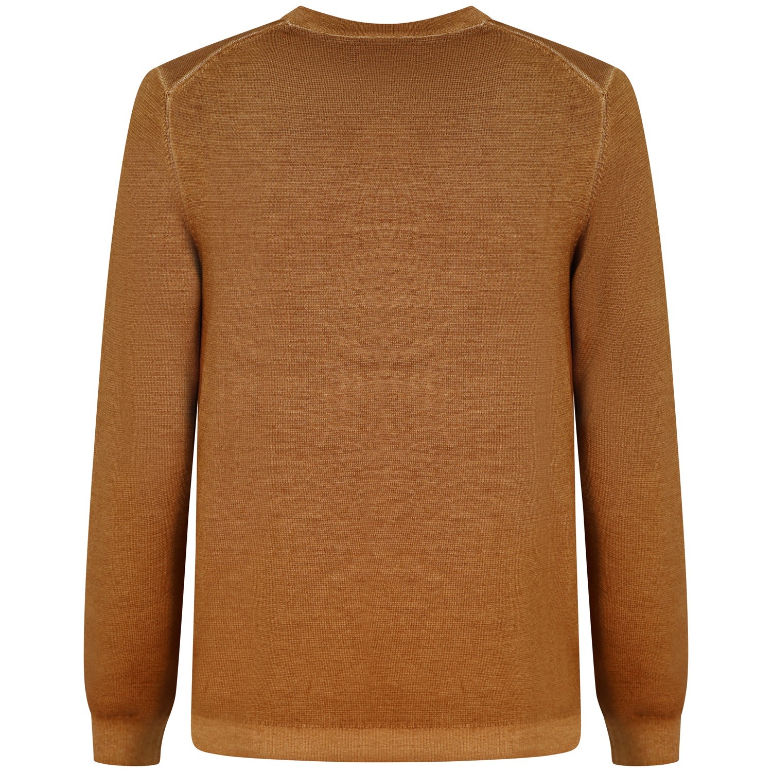 Maglione marrone con mini logo per uomo 2