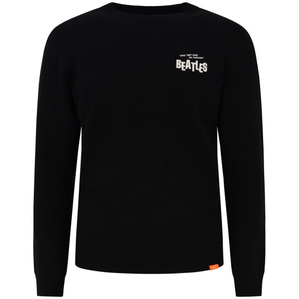 Maglione nero 'Beatles' per uomo