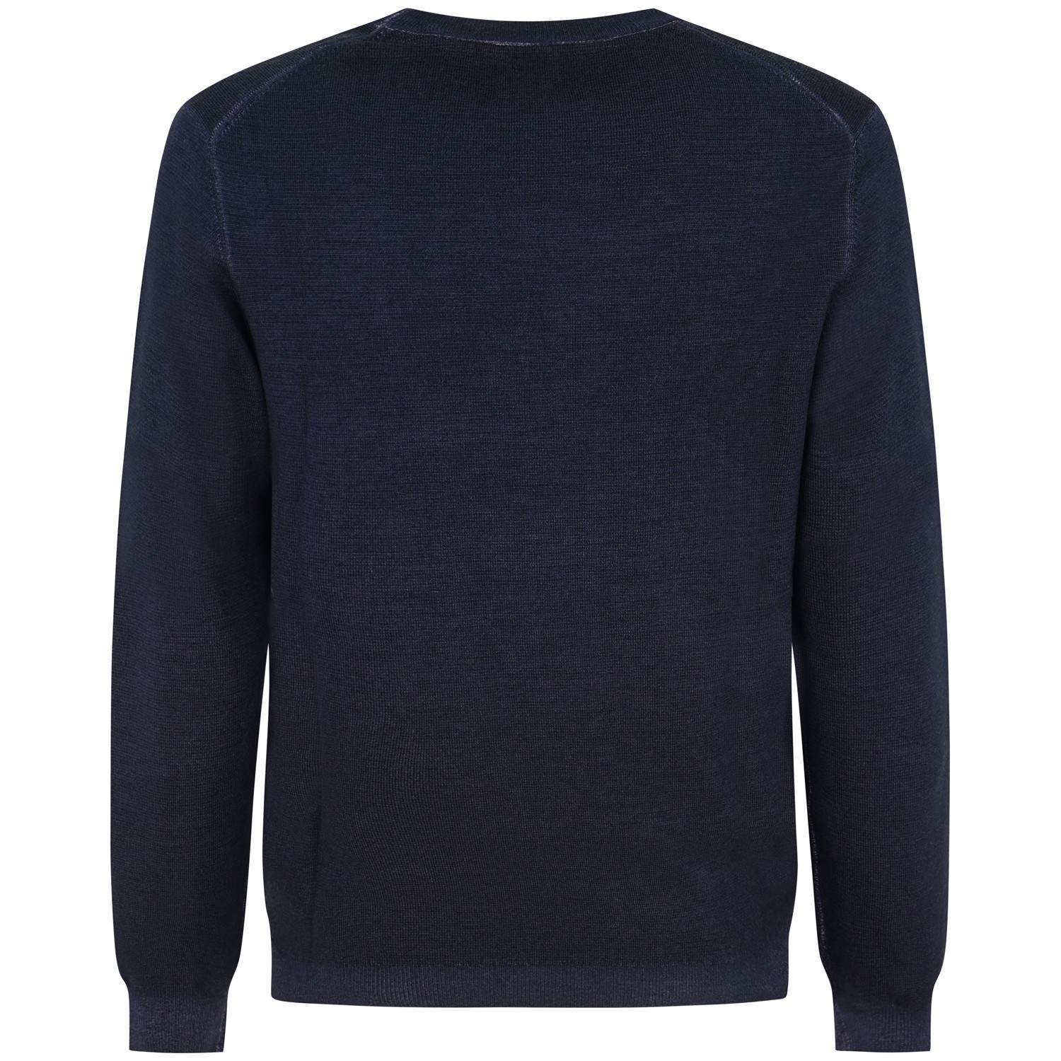 Maglione blu con mini logo per uomo 2