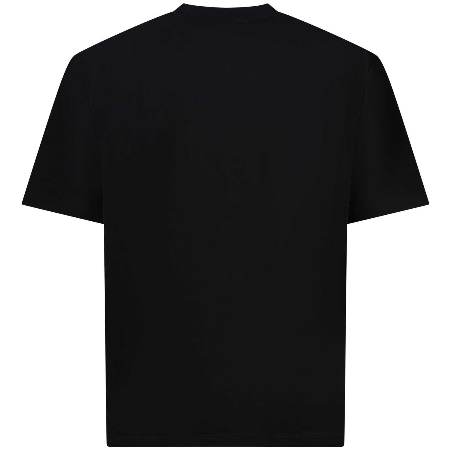 T-shirt nera per uomo 2