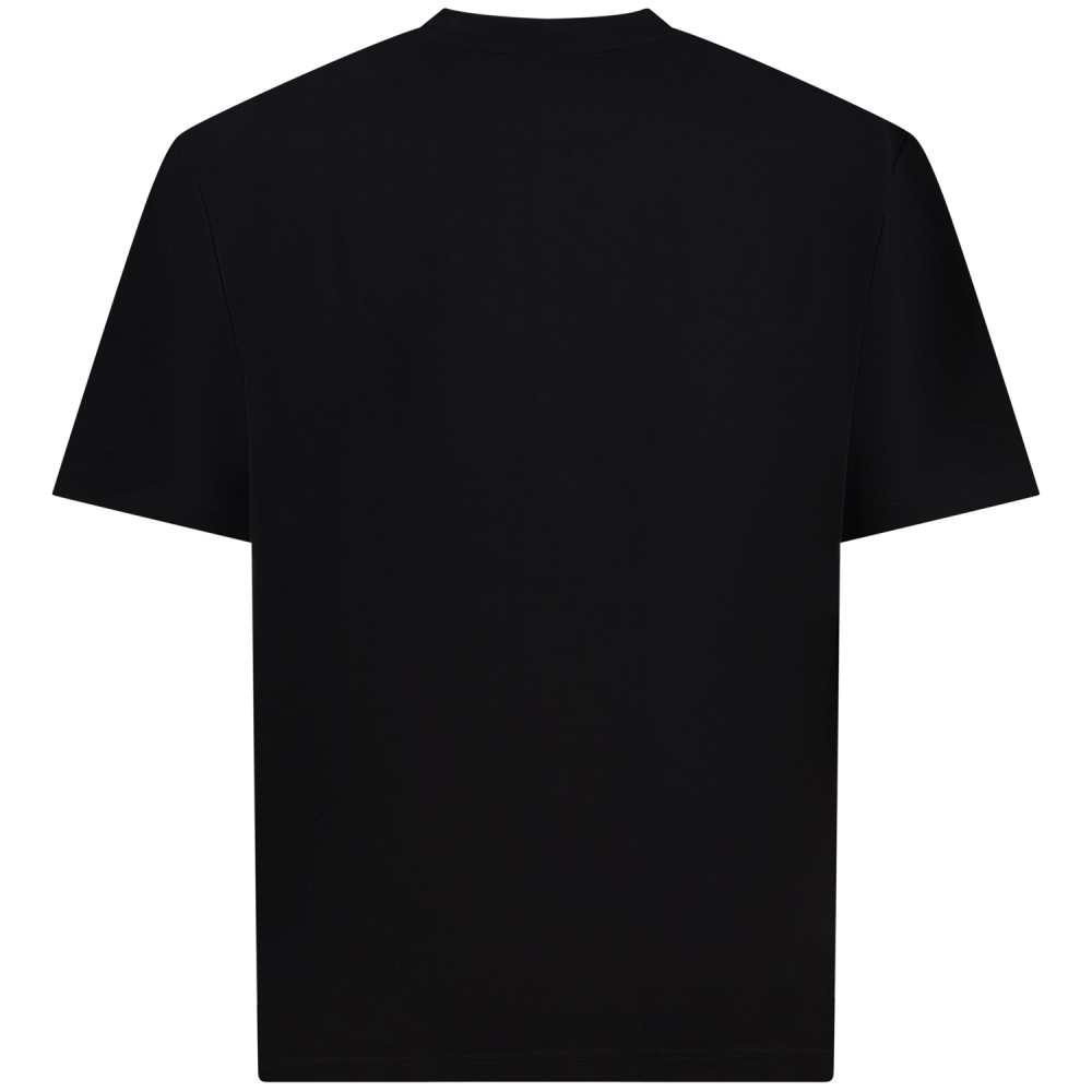 T-shirt nera per uomo