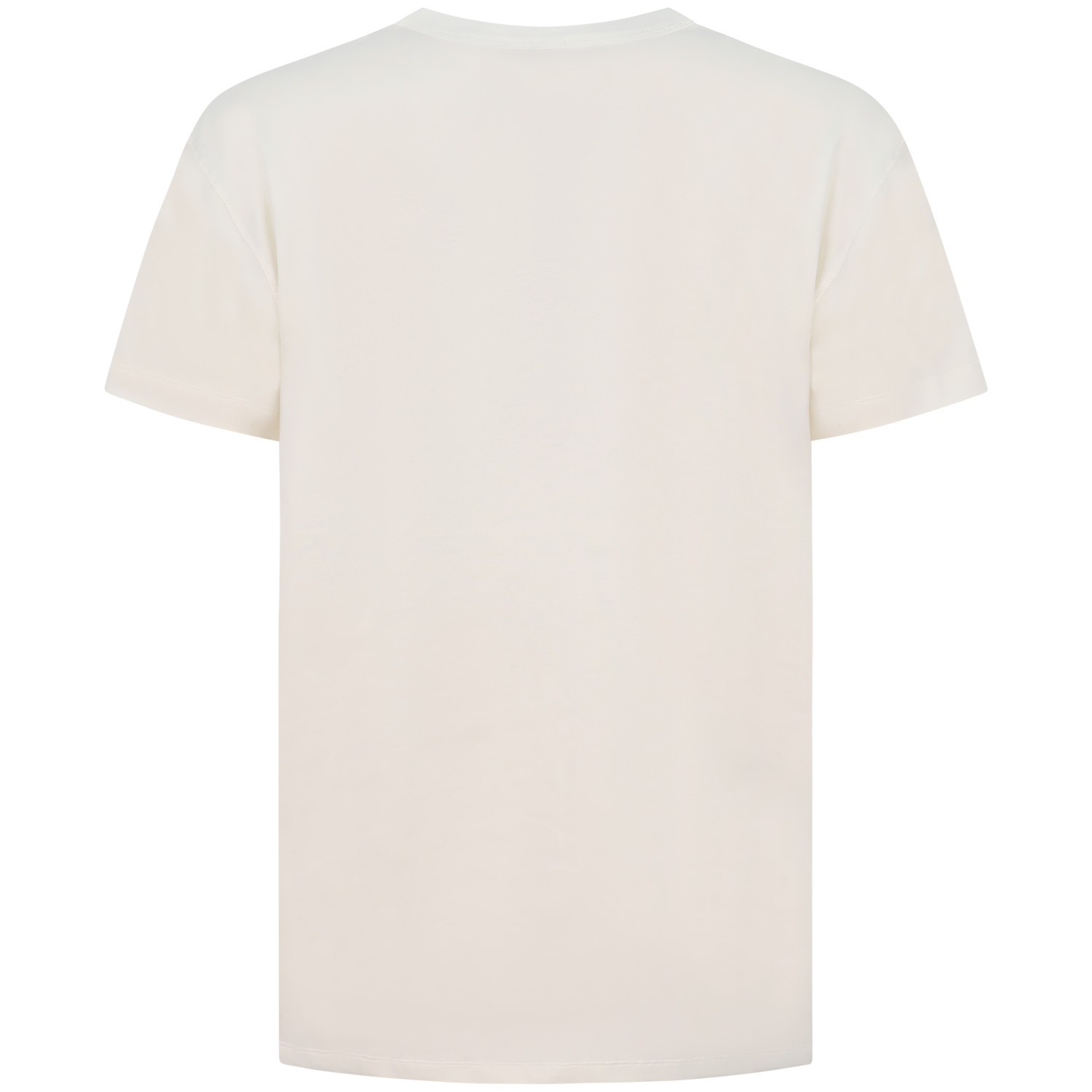 T-shirt bianca con mini logo per uomo 2