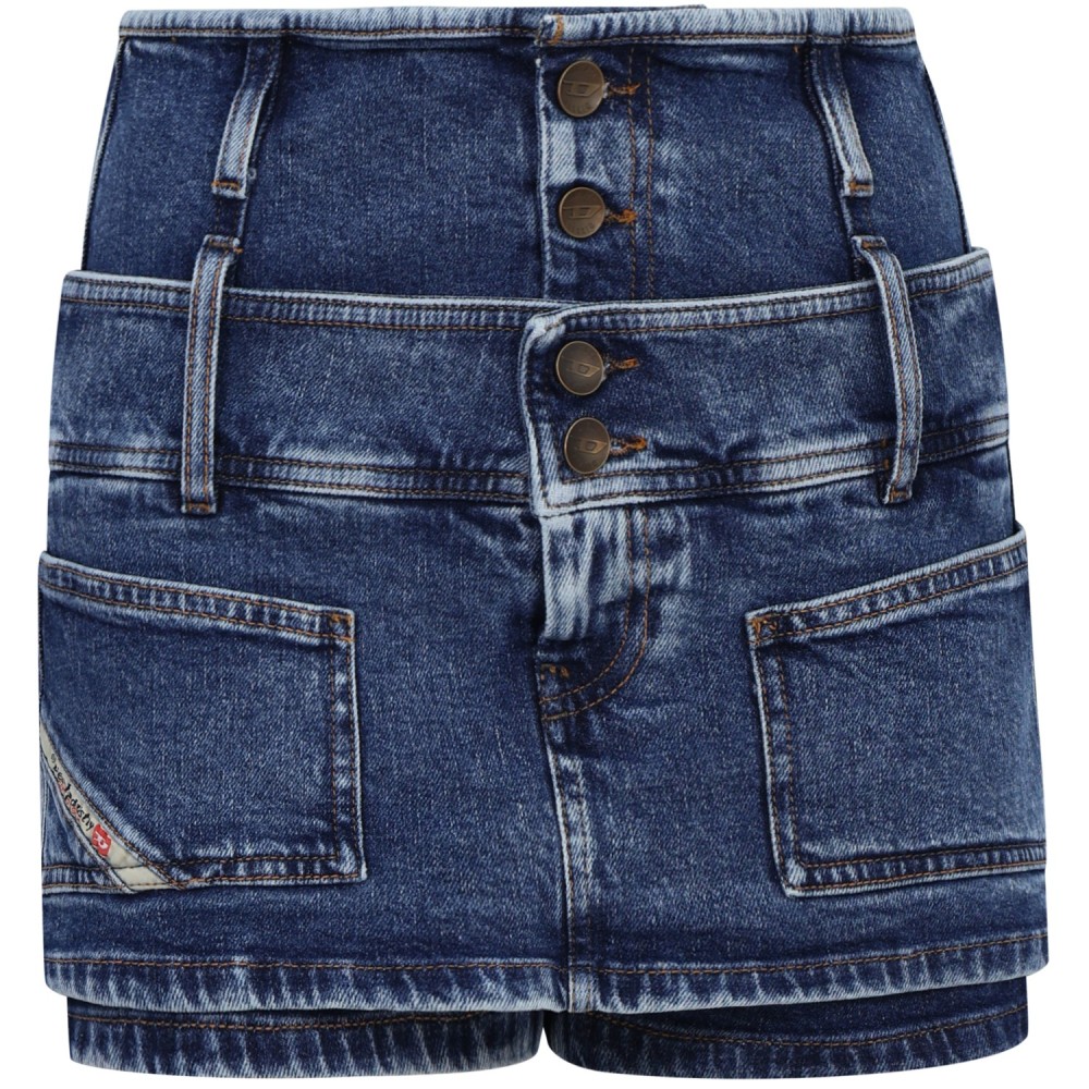 Gonna in jeans  per donna