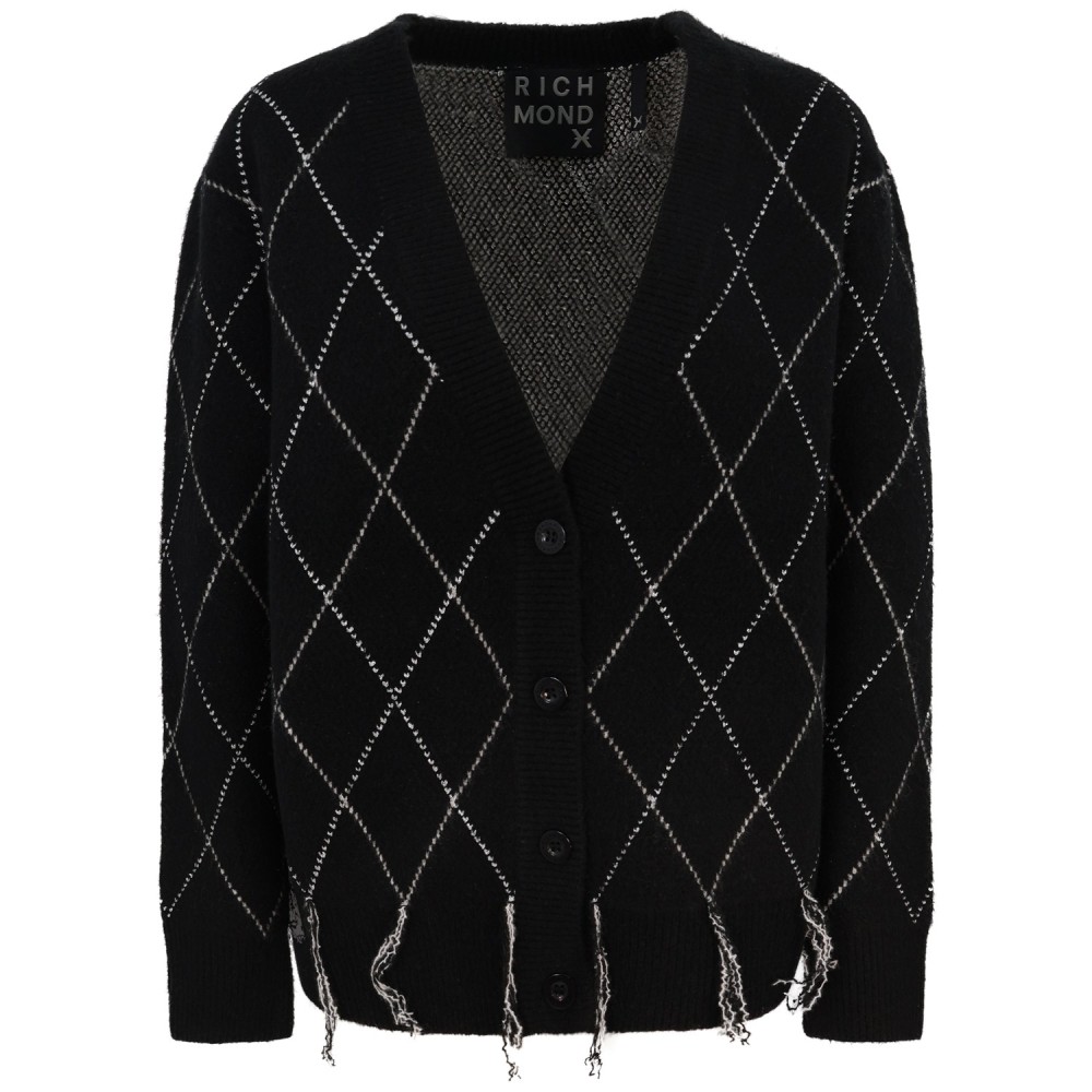 Cardigan nero per donna