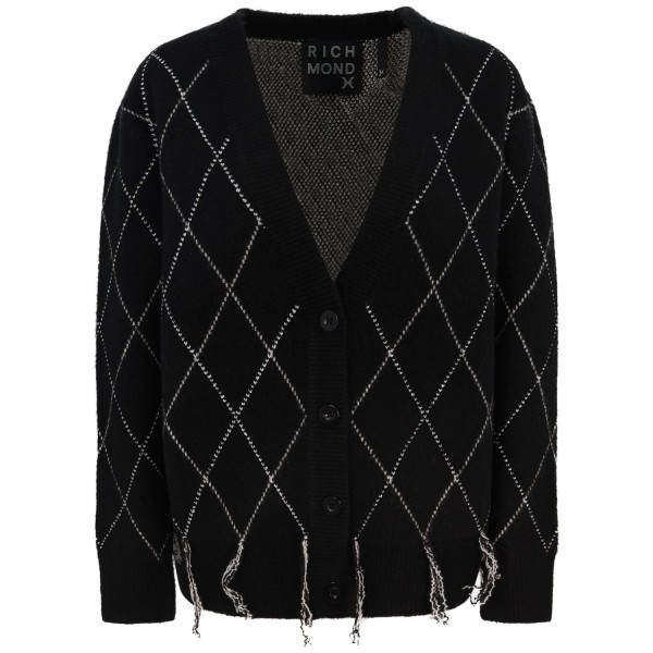 Cardigan nero per donna