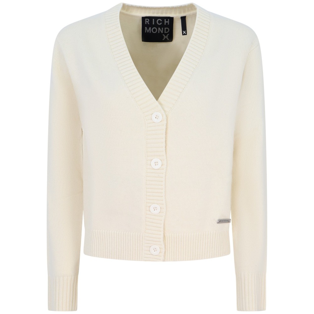Cardigan bianco per donna