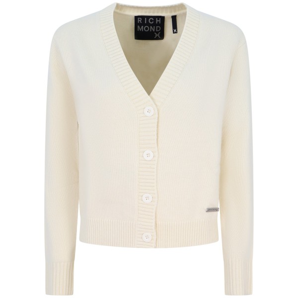 Cardigan bianco per donna