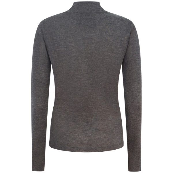 Maglione grigio per donna