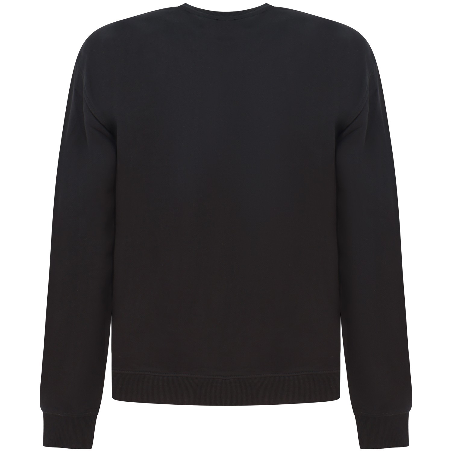 Felpa nera con mini logo per uomo 2