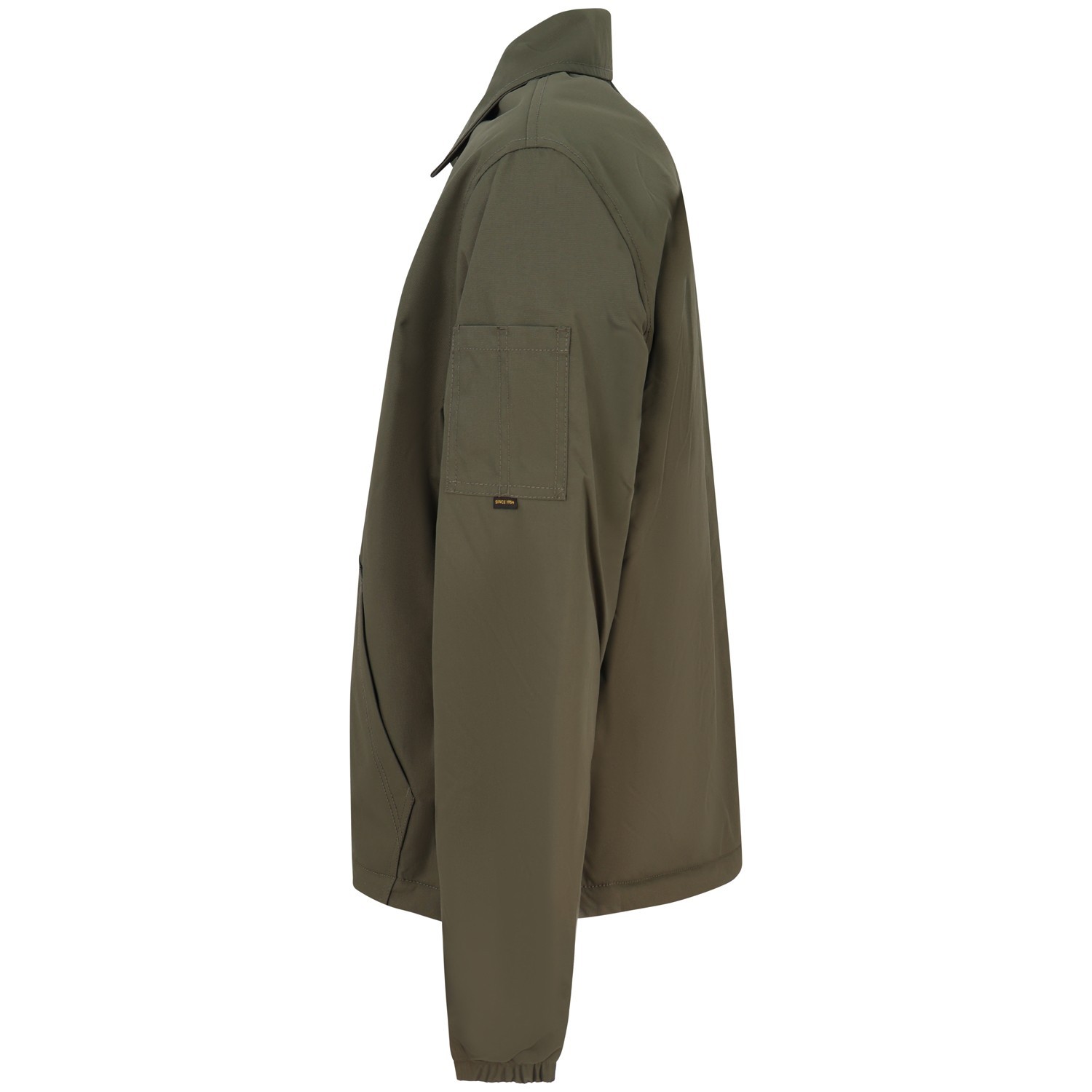 Giubbotto verde con mini logo per uomo