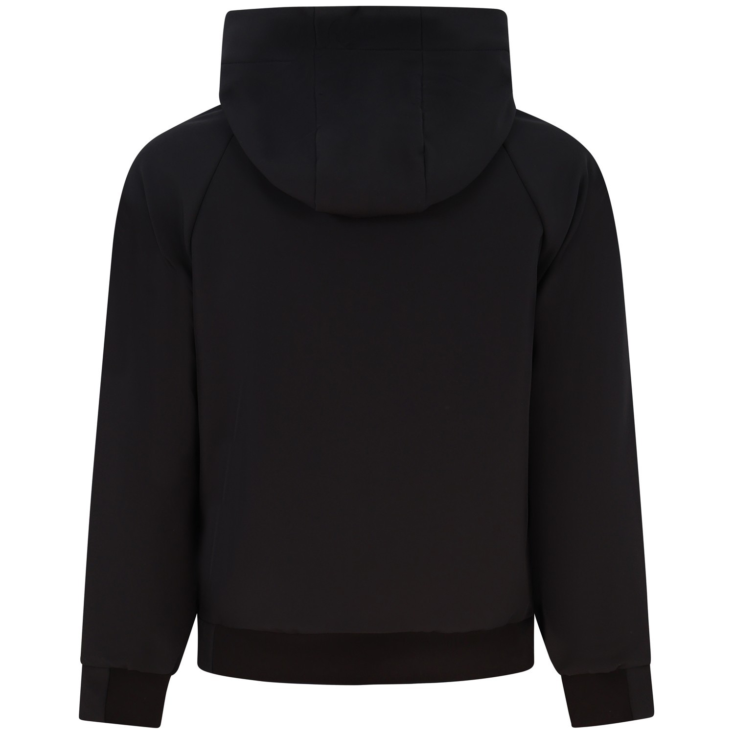 Giubbotto nero con mini logo per uomo 2