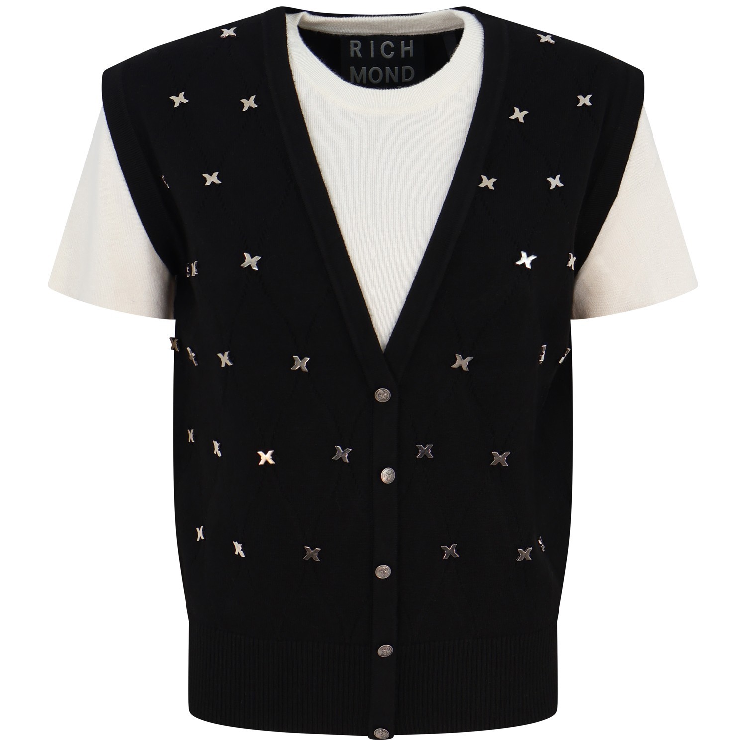 Maglione nero per donna