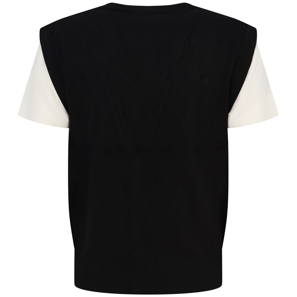 Maglione nero per donna
