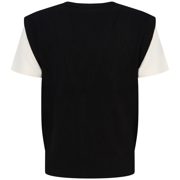 Maglione nero per donna