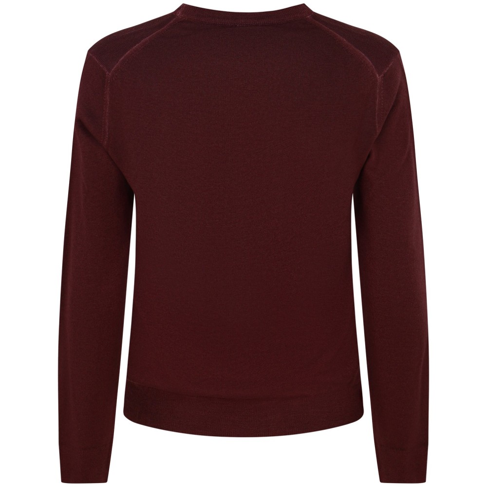 Maglione bordeaux per uomo