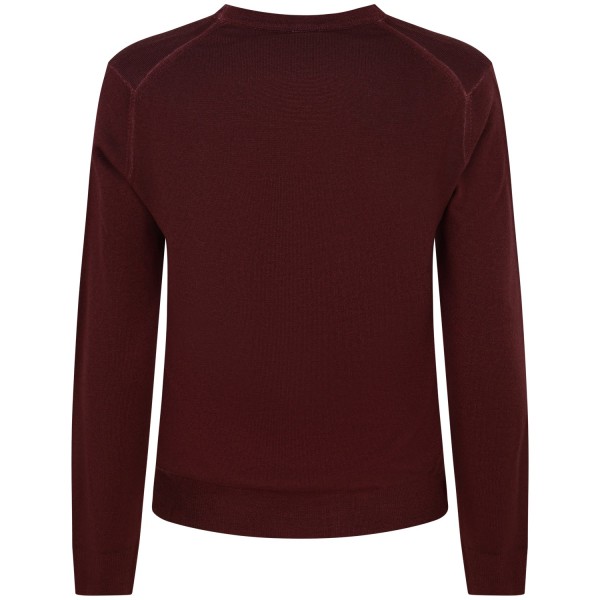 Maglione bordeaux per uomo
