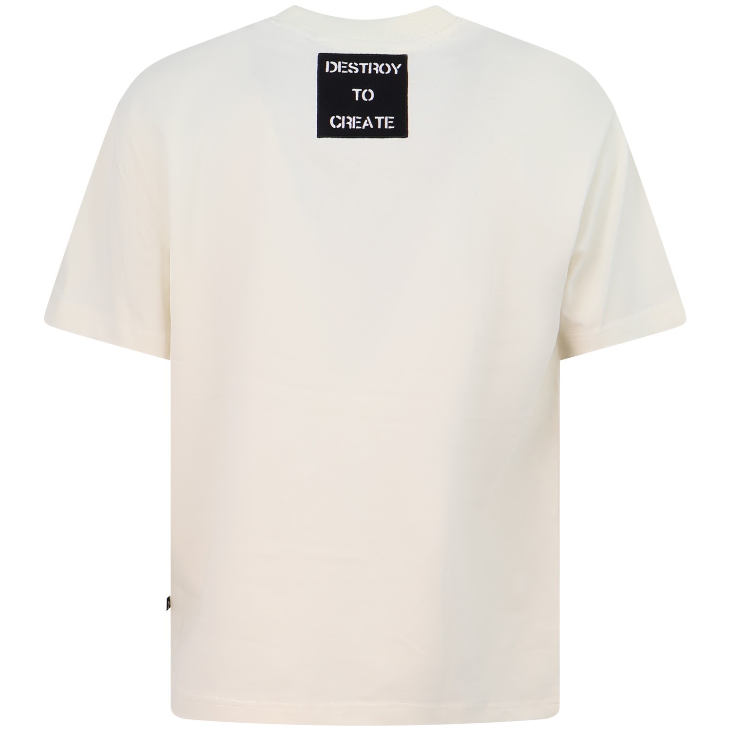 T-shirt bianca con logo per uomo 2