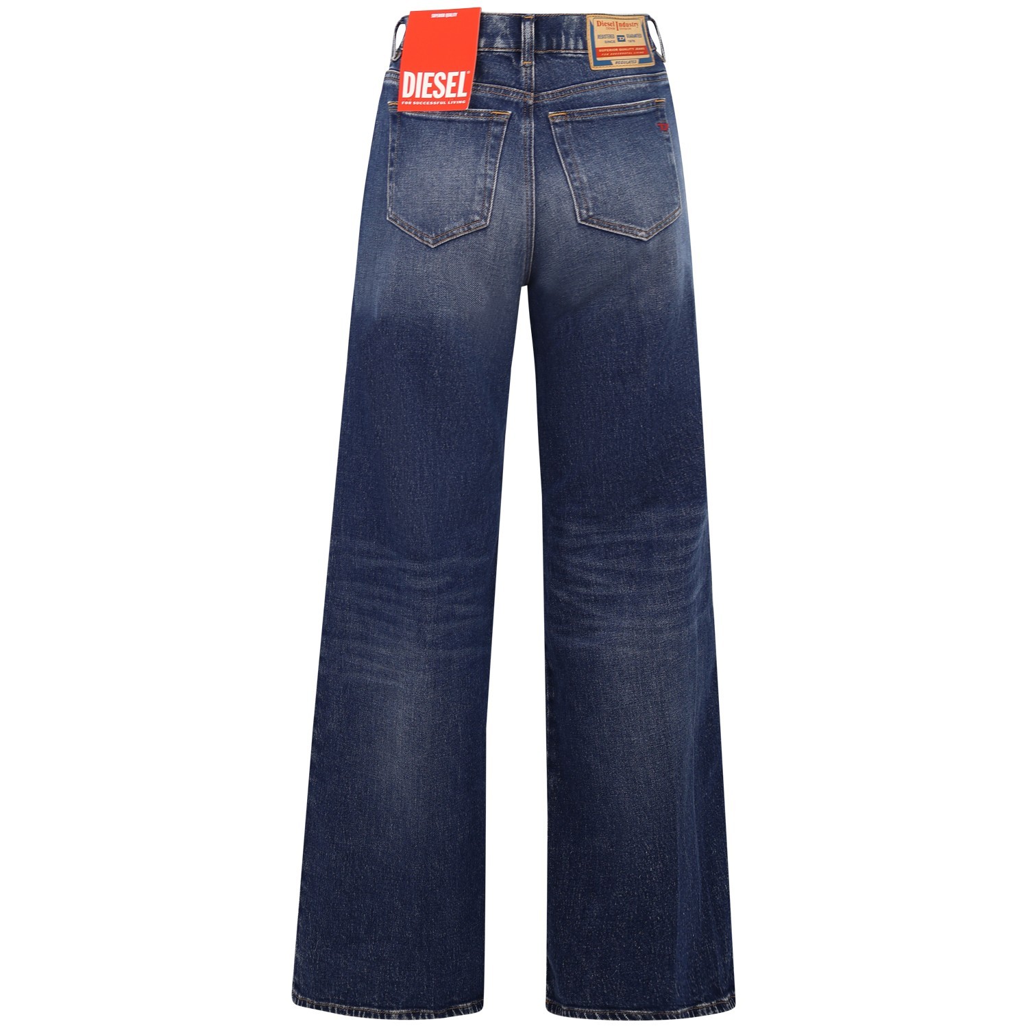 Jeans blu scuro per donna