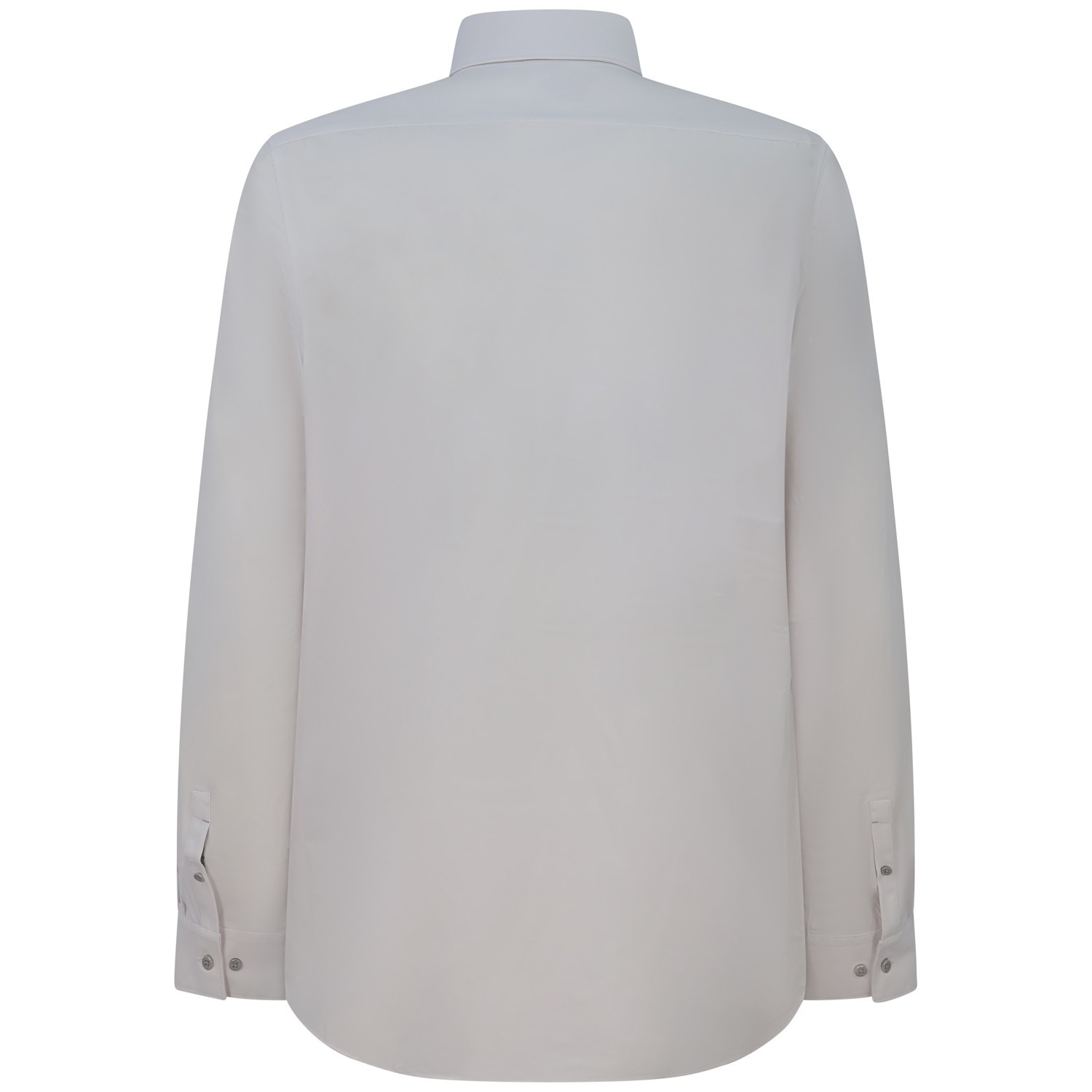 Camicia bianca con mini logo per uomo 2