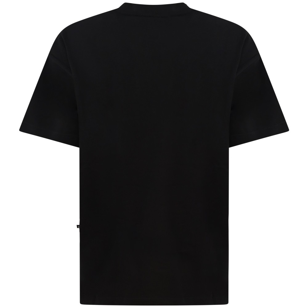T-shirt nera per uomo