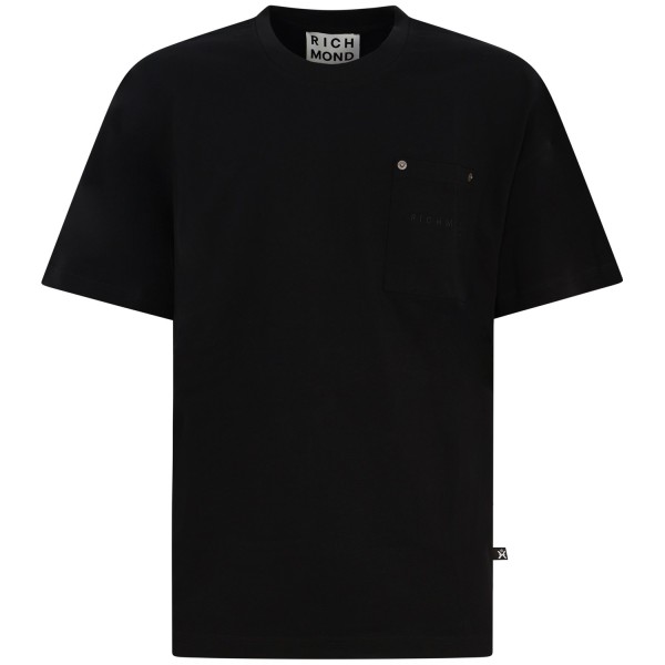 T-shirt nera per uomo