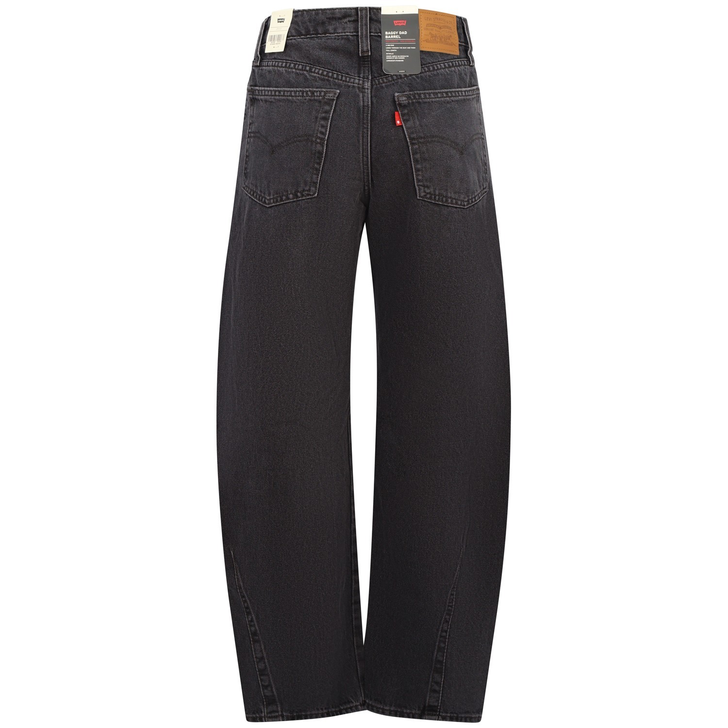 Jeans grigio 'Baggy Dad Barrel per donna 2