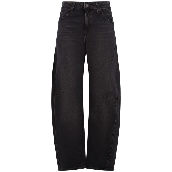 Jeans grigio 'Baggy Dad Barrel per donna