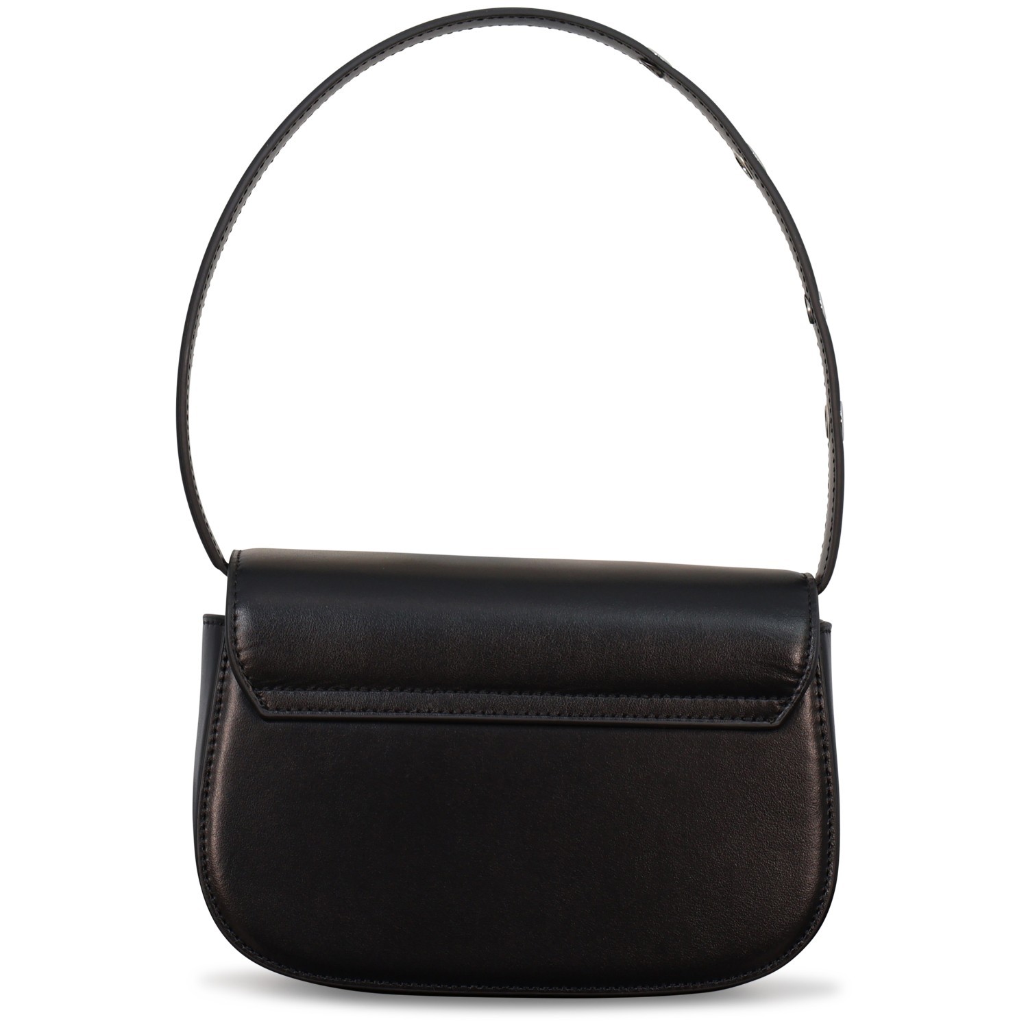 Borsa con logo nera per donna 2