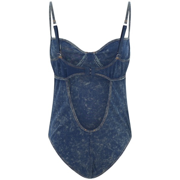 Body blu  per donna