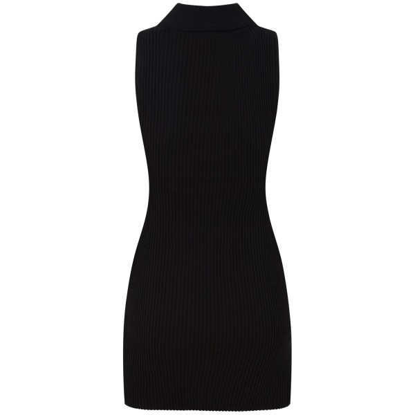 Vestito in maglia nero per donna