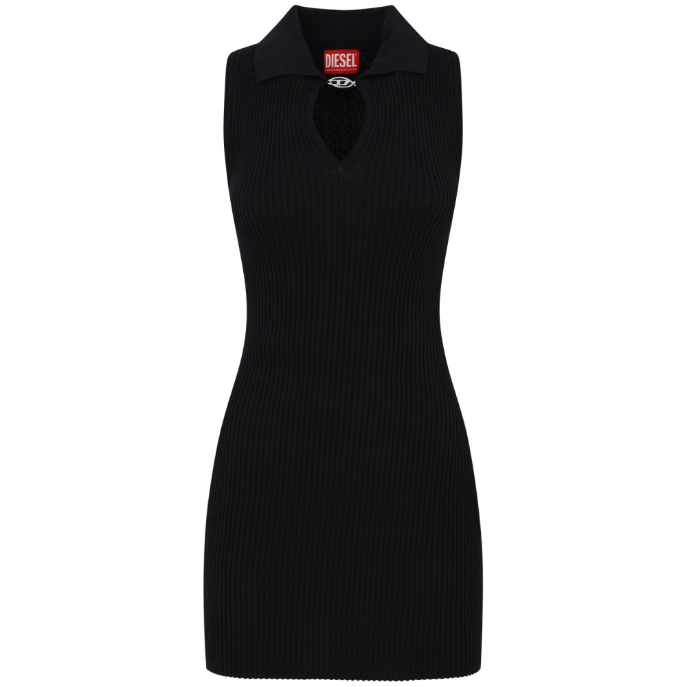 Vestito in maglia nero per donna