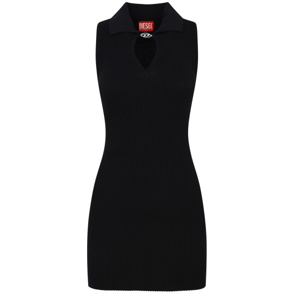 Vestito in maglia nero per donna
