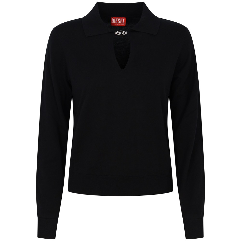 Maglione nero per donna