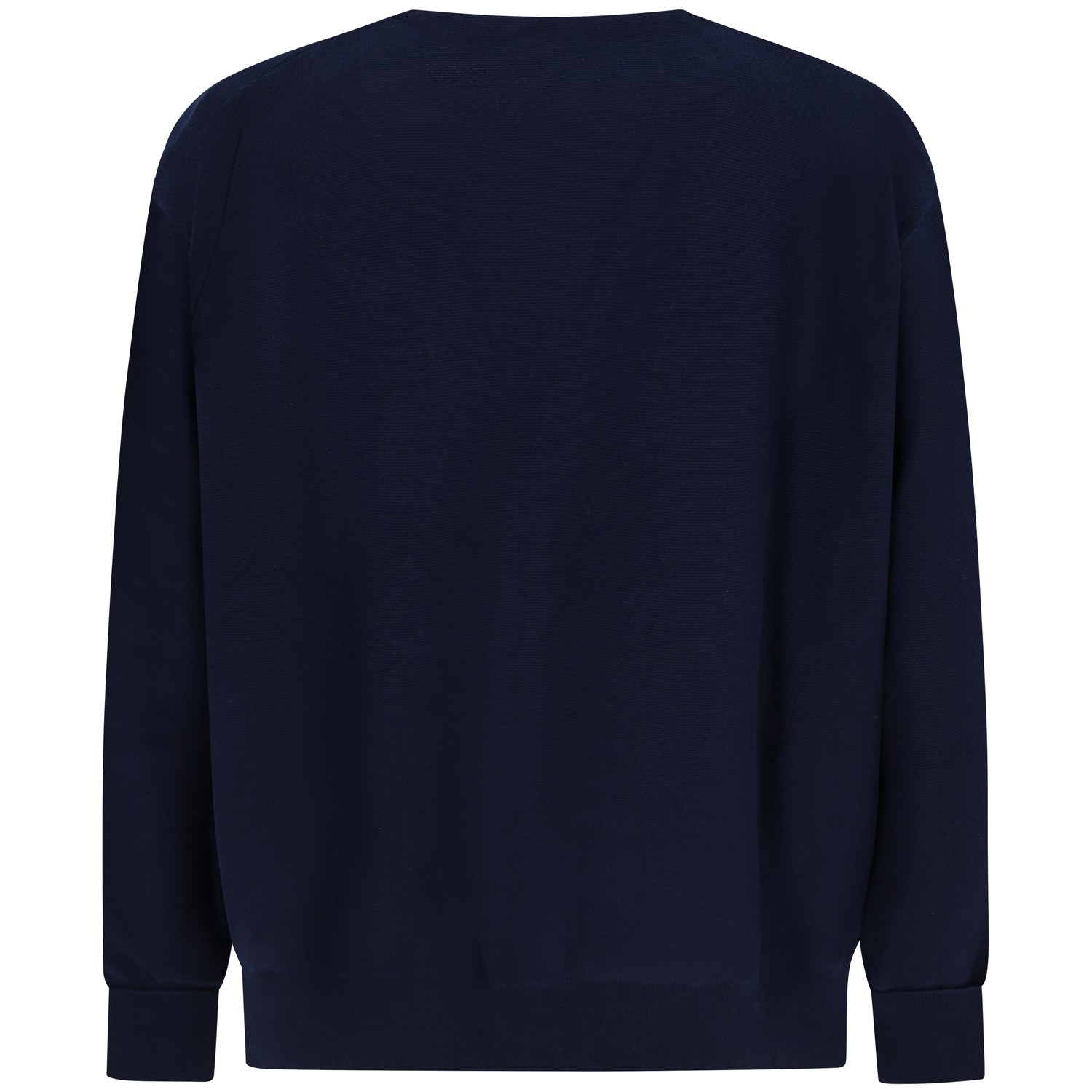 Cardigan blu per uomo 2