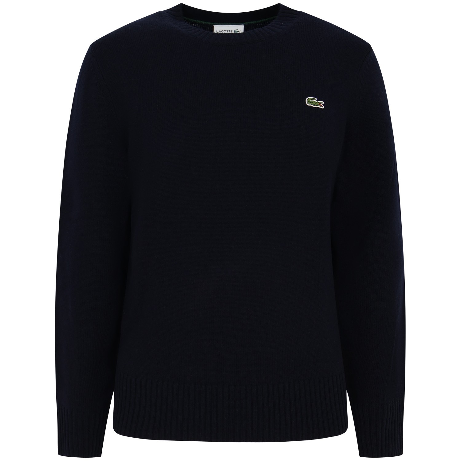 Maglione blu con mini logo per uomo