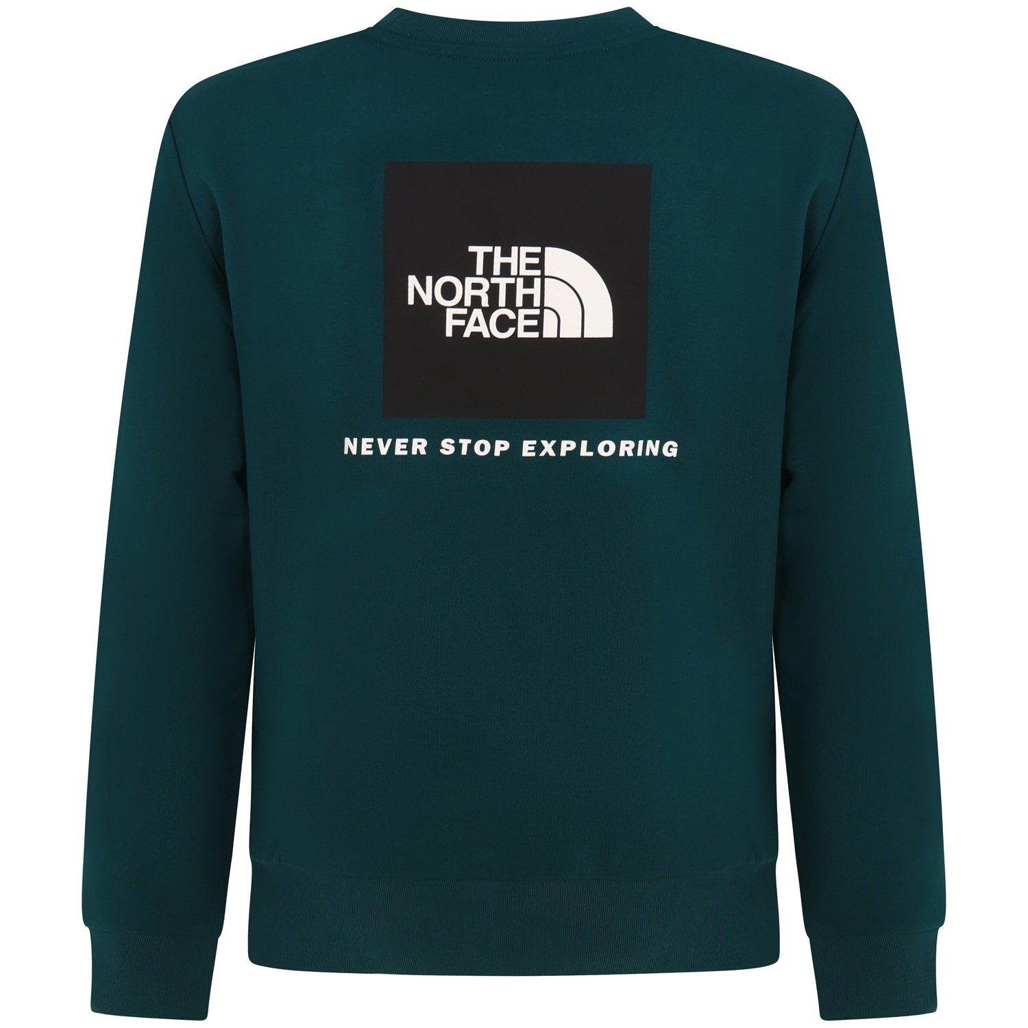 Felpa verde con mini logo per uomo 2