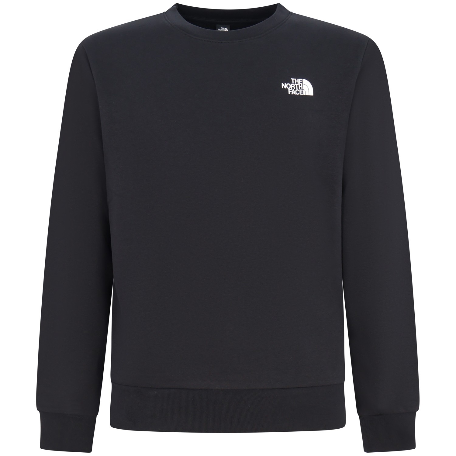 Felpa nera con mini logo per uomo