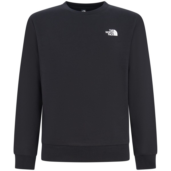 Felpa nera con mini logo per uomo